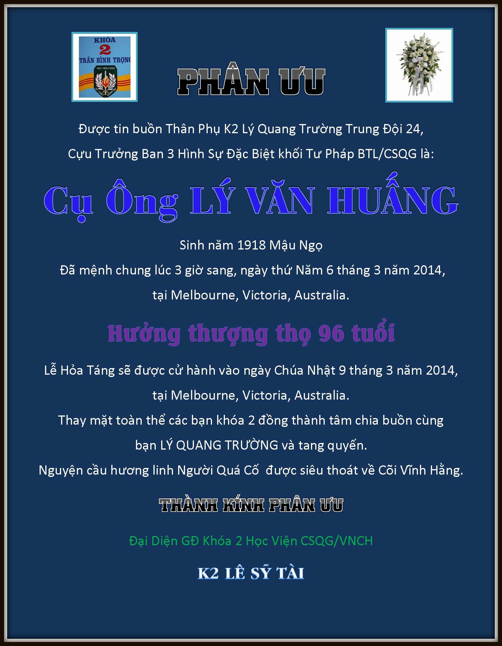 Ly Van_Huang